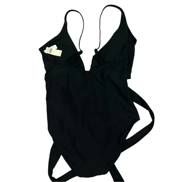 Aerie Black Elegant One Piece Swimsuit - Picture 5 of 6